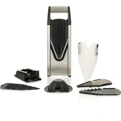 Börner V6 ExclusiveLine Profi Set | Reibe - Reiben Set aus Deutschland, inkl. Basis und Zubehör, mit anpassbarer Feinheit für perfekte Ergebnisse, spülmaschinenfest und ideal für kreative Köche.