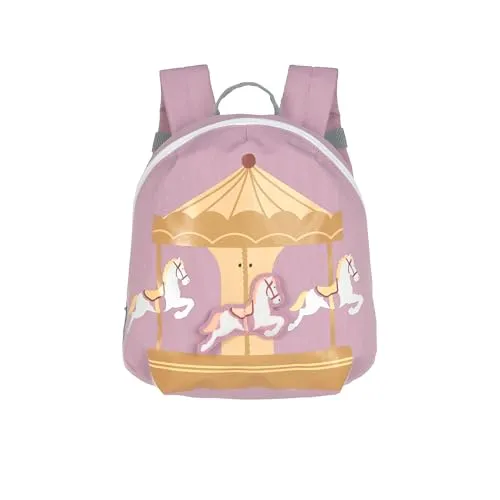 LÄSSIG Kleiner Kinderrucksack für Kita - 3D-Tierdesign mit Brustgurt - Schulranzen für kleine Abenteurer: Höhenverstellbare Schultergurte und ein niedliches 3D-Design sorgen für sicheren Tragekomfort und Freude bei jedem Ausflug.