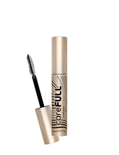 Flormar Mascara Schwarz mit Volumen & Pflegender Formel – Wimperntusche für Kurze Wimpern & Länge – Tubing Mascara mit Jojobaöl & Vitamin E – Klumpenfrei & Wasserfest