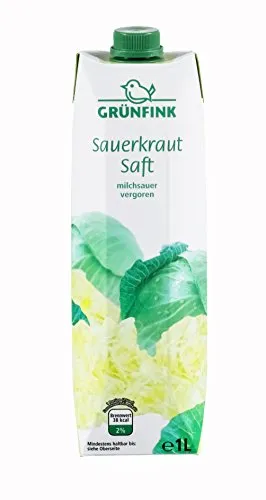 Grünfink Sauerkrautsaft 8 x 1 l (8l)