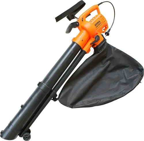 ATIKA LSH 3000-2 Laubsauger - 3000W Elektro Laubbläser und Häcksler, leistungsstark und leise für mühelose Gartenreinigung