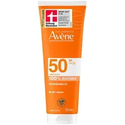 Avene Latte SPF 50 - 250ml Sonnencreme - Hochwirksame Sonnencreme mit Lichtschutzfaktor 50, bietet zuverlässigen Schutz für empfindliche Haut und ist ideal für den täglichen Gebrauch.
