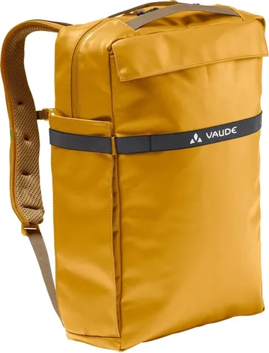 Vaude Fahrrad Rucksack Mineo Transformer 23 Burnt Yellow - 2 in 1 Rucksack und Gepäckträgertasche, wasserdichter Reißverschluss und komfortable Organizerunterteilung