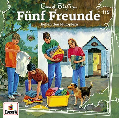 Fünf Freunde - Helfen den Flutopfern - CD 115