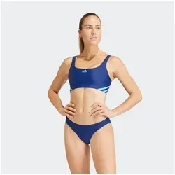 adidas Performance Bustier-Bikini 3STREIFEN BIKINI blau 36