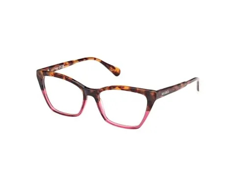 MAX&Co. Brillengestell (Model MO5001) für Damen, Katzenauge, gefertigt aus Acetate (inklusive Brillenetui)