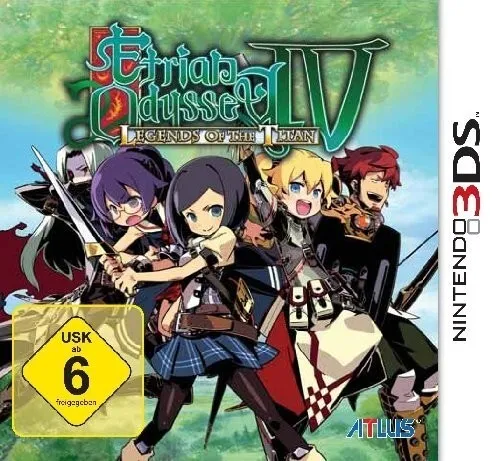 Etrian Odyssey 4 - Abenteuer auf Nintendo 3DS - RPG-Spiel mit strategischen Kämpfen und Kartographie-Elementen. Erkunde Geheimnisse des Yggdrasil-Baumes und genieße über 30 Stunden Spielzeit!