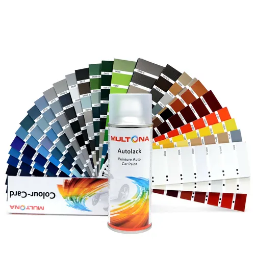 Multona 0393 Autolack Lackspray für Skoda 8151 Corridarot 600393