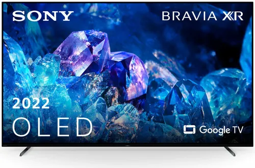 Sony XR-55A80K OLED Smart-TV 55 Zoll - 4K Ultra HD Fernseher mit 139,7 cm Diagonale, beeindruckendem Dolby Vision HDR und integriertem Google TV für ein erstklassiges Streaming-Erlebnis.