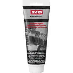 Sata Hochleistungsfett 100 ml silikonfrei - Festplattenpflege mit SATA Hochleistungspistolenfett, silikonfrei und ideal für alle beweglichen Teile der Lackierpistole für reibungsloses Arbeiten.