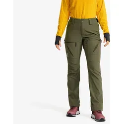 RevolutionRace Hiball Softshell Pants für Damen, Outdoor Hosen für Wandern, Grape Leaf, M