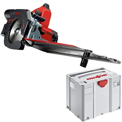 Mafell Kapp-Sägesystem KSS 40 18 M bl PURE - Sägen: Kompakte Handkreissäge mit bürstenlosem Motor für Langlebigkeit und Energieeffizienz. Ideal für präzise Winkelschnitte bis 45° und 40 mm Schnitttiefe.