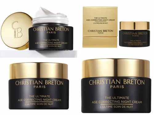 Christian Breton Ultimate Luxury Night Cream 50 ml - Luxuriöse Anti-Aging Nachtcreme für strahlende und hydratisierte Haut, ideal für intensive Lifting-Effekte während der Nacht.