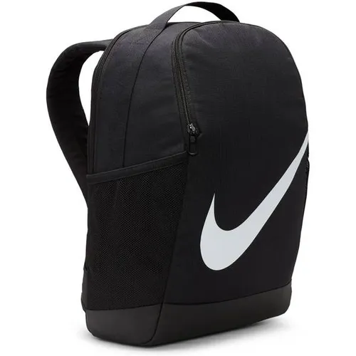 Nike Brsla-SP23 Rucksack - Hochwertiger, nachhaltiger Rucksack in Schwarz, feuchtigkeitsbeständig mit zwei geräumigen Hauptfächern und langlebiger Konstruktion