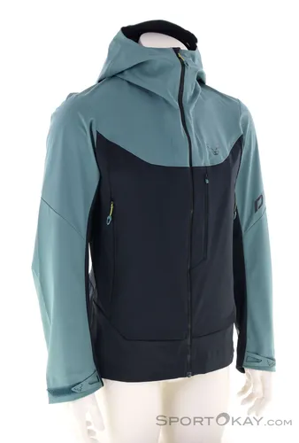 Dynafit Radical Softshell Herren Tourenjacke - Blau - Größe M - Die Dynafit Radical Softshell Herrenjacke bietet optimalen Schutz gegen Wind und Wetter. Sie ist leicht, atmungsaktiv und aus recycelten Materialien gefertigt, ideal für Skitouren und Outdoor-Abenteuer.