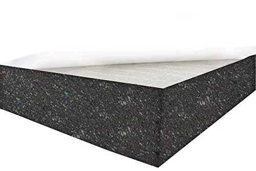 Dibapur® Verbundschaumstoff SELBSTKLEBEND - (Ca.50x50x3 cm) - RG140 - Akustik Schaumstoff Brandverhalten flammhemmend nach MVSS302