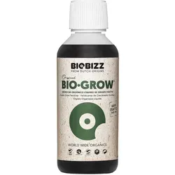 BioBizz Bio-Grow Wachstumsdünger - 250 ml - Organischer Wachstumsdünger für kräftige Pflanzen. Fördert das Wurzelsystem und sorgt für üppiges Wachstum. Ideal für Hobbygärtner und Profis.