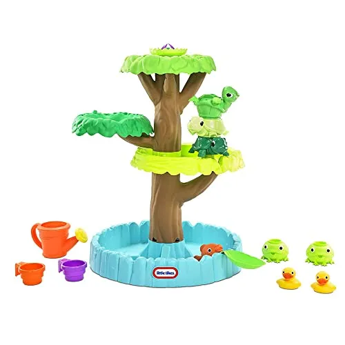 little tikes 651342M Magic Flower Wassertisch - Kinderspielzeug mit kreativen Wasserspielelementen, fördert die motorischen Fähigkeiten und sorgt für stundenlangen Spielspaß im Freien.