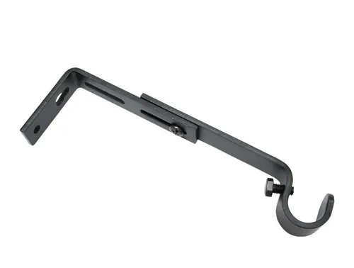 Idealo-Bestpreis! Gardinia Wandträger 2 Stück ausziehbar 1-läufig Ø 16 mm