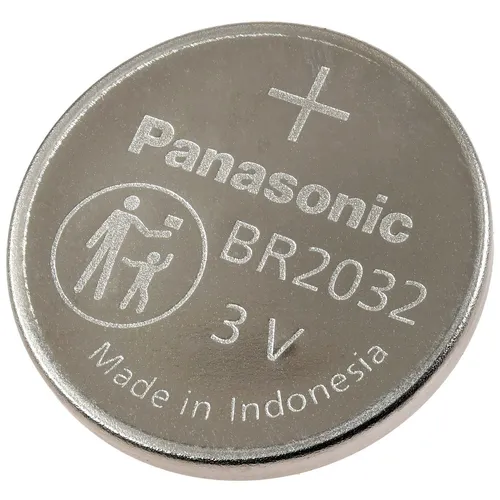 Lithium Knopfzelle Panasonic BR2032 BR-2032/BN 20mm 3V 200mAh Lithium Silber