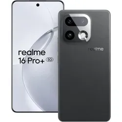 REALME 16 PRO PLUS 8+256GB DS 5G MASTER GREY - Leistungsstarkes 5G Mobiltelefon mit 8 GB RAM und 256 GB Speicher, ideal für schnelles Surfen und Multitasking. Mit 2 Jahren Herstellergarantie.
