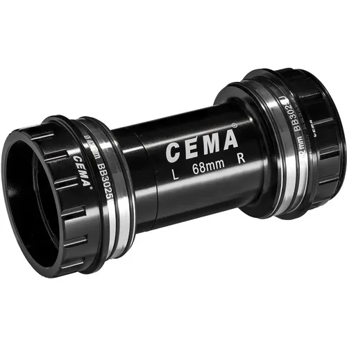 Cema Bracketas BB30 Interlock Ut-Keramic-Zwart - Hochwertiger Bracket für Fahrradschaltungen, gefertigt aus strapazierfähiger Keramik. Ideal für den Outdoor-Einsatz und kompatibel mit CEMA-Modellen.