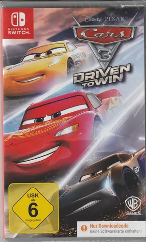 Cars 3 - Driven to Win für Nintendo Switch - Action & Abenteuer Rennspiel für die ganze Familie, mit aufregenden Charakteren aus der Cars-Serie und packenden Multiplayer-Modi.
