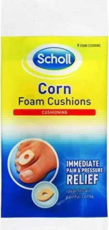 Scholl Druckstellenpflaster Druckschutz (Set, 9 St) - Pflaster für Druckstellen, extra weich und ideal für Sport-, Wander- und Skischuhe. Dermatologisch getesteter Klebstoff sorgt für sicheren Halt.