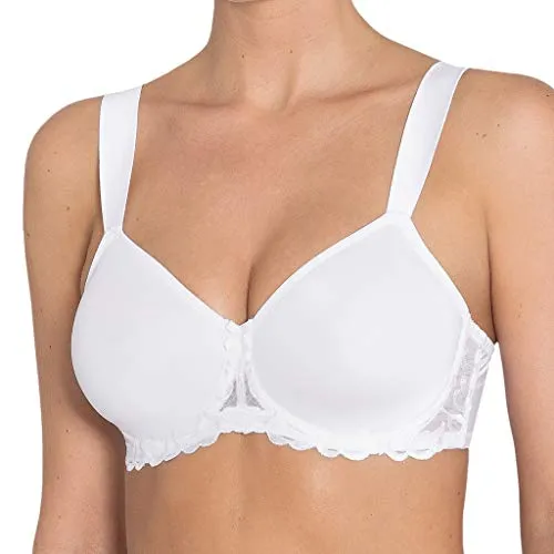 Triumph Damen Minimizer BH Modern Finesse W 01, Weiß (White 03), Gr. 95E