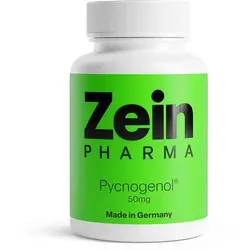 Pycnogenol® 50mg von ZEINpharma - Nahrungsergänzungsmittel mit Meereskiefer Extrakt, reich an Procyanidinen, antioxidativ und ideal zur Unterstützung der Zellgesundheit.