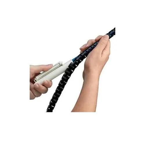 Panduit Kabelschutzschlauch PW50F-T20 Schwarz 61m - Hochwertiger Spiralschlauch für Kabelschutz, robust und temperaturbeständig von -40 bis 50 °C. Ideal für professionelle Anwendungen und zuverlässigen Schutz Ihrer Kabel.