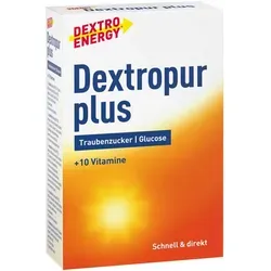 Dextropur plus Pulver - Fruchtgummis/Lakritze mit schnell verfügbaren Kohlenhydraten und 10 lebenswichtigen Vitaminen für mehr Energie und Konzentration, ideal für aktive Lebensstile.