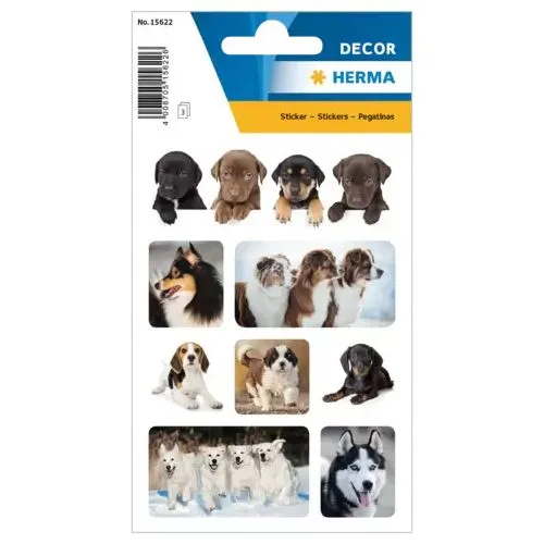 HERMA 24 Aufkleber Hunde