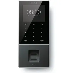 TimeMoto TM-828 SC Mitarbeiter Stechuhr - Arbeitszeiterfassung mit Fingerabdrucksensor, RFID und WLAN für präzise Zeiterfassung und einfache Handhabung.