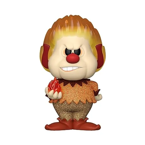 Funko Vinyl SODA, Heat Miserw, 1/6 Odds for Rare Chase Variant, das Jahr ohne Weihnachtsmann, Sammelfigur, Geschenkidee, Offizielle Merchandise, Spielzeug für Kinder & Erwachsene
