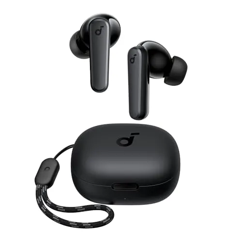 soundcore P20i Kabellose Bluetooth Kopfhörer - Kopfhörer mit kraftvollem Bass, 30 Std. Spielzeit und IPX5 Wasserfestigkeit – ideal für Musikliebhaber und Sportler.