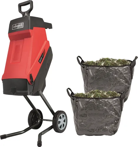 Scheppach Elektro-Gartenhäcksler GS55 - 2400 W mit Fahrvorrichtung