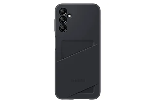 Samsung Card Slot Case EF-OA146 für Galaxy A14 5G - Stoßfeste Handyhülle mit Kartenhalterung in Schwarz für optimalen Schutz und Komfort