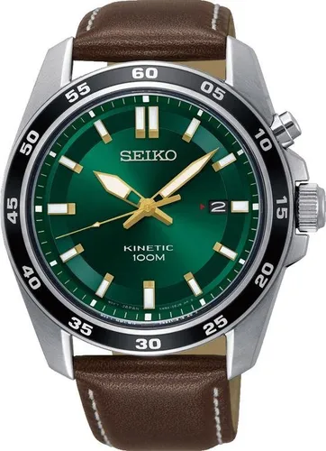 Seiko Kintec SKA791P1 - Herren Armbanduhr mit Kinetic Technologie, präzise Zeitmessung und elegantes Design