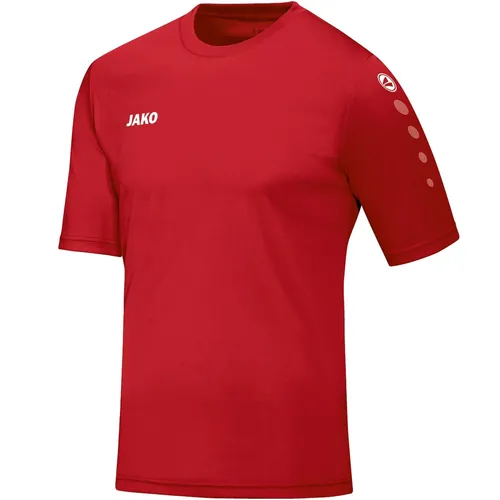 JAKO Sport-Tshirt Trikot Team Kurzarm (100% Polyester) rot Jungen, Größe: 152
