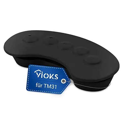 VIOKS Dichtkappe Ersatz für Kontaktmodul Dichtring Thermomix TM31 - Gummi Abdeckung für Küchenmaschine Thermomix TM 31 - Vorwerk Thermomix Ersatzteile Küchenmaschine
