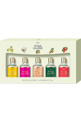 Acqua Colonia Eau Du De Cologne Set (5x8ml) Lychee Starfruit Pfirsich 4711
