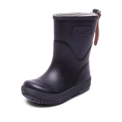 Bisgaard Unisex Kinder Basic Rubber Gummistiefel, Schwarz, 24 EU