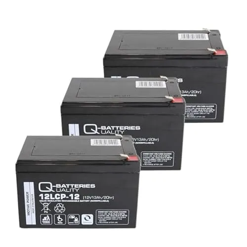 Ersatzakku AGM Batterie für Kinderfahrzeug 3 x 12V 13Ah - 36V 13Ah AGM Batterie für elektrisches Kinderfahrzeug, zuverlässig und zyklenfest - ideal für E-Quad, Pocket Bike und Dirt Bike.