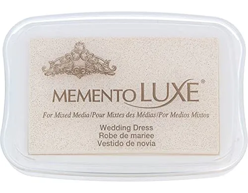 Tsukineko Memento Luxe Stempelkissen für Hochzeitskleid, Einheitsgröße, White