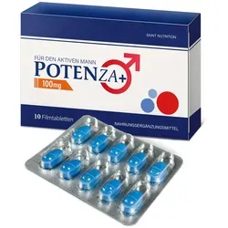 Potenza Plus XXL 100mg - Hochdosierte Lustpille für Männer - Nahrungsergänzungsmittel für sexuelle Gesundheit, enthält natürliche Inhaltsstoffe wie Guarana und Maca, ideal für gesteigerte Libido und Vitalität.
