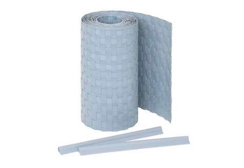 Jardinion Sichtschutzstreifen, (Sichtschutzstreifen, Doppelstabmattenzaun Sichtschutz, 1-St), aus Polyrattan, Wetterfest, inkl. Befestigungsmaterial