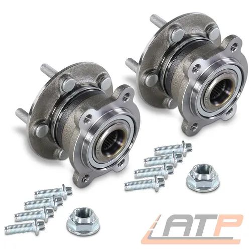 2x RADLAGER RADNABE HINTEN FÜR FORD KUGA 2