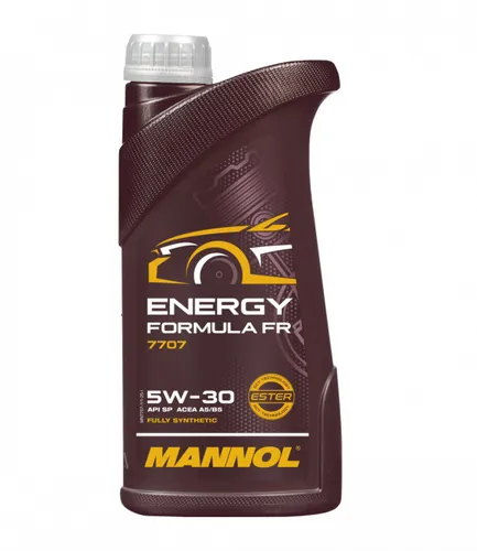 MANNOL 7707 Energy Formula FR 5W-30 [5L] Motoröl für FORD - Hochleistungs-Motoröl für FORD und VOLVO, optimiert für verlängerte Ölwechselintervalle und hervorragenden Verschleißschutz, reduziert den Kraftstoffverbrauch und verlängert die Motorlebensdauer.