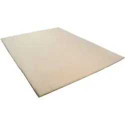 THEKO Wollteppich Amravati, 250x350 cm, handgeknüpft aus 100% Wolle - Rechteckiger Wollteppich in wollweiß, handgeknüpft für zeitlose Eleganz. Strapazierfähig und fußbodenheizungsgeeignet, perfekt für ein gemütliches Zuhause.